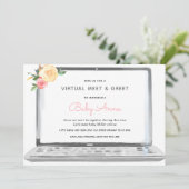 Virtual SIP & Bekijk Welkom Baby Kaart (Staand voorkant)