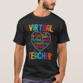 Virtual Teacher Appreciation Week Terug naar Schoo T-shirt (Voorkant)