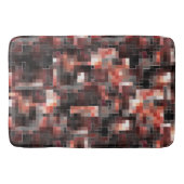 Virtual tegel stijl vierkant mozaïek in beige tot  badmat (Voorkant)