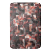 Virtual tegel stijl vierkant mozaïek in beige tot  badmat (Voorkant Verticaal)