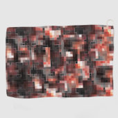 Virtual tegel stijl vierkant mozaïek in beige tot golfhanddoek (Horizontaal)