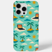 Virtual vacation Case-Mate iPhone case (Achterkant)