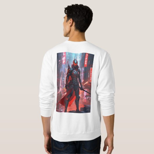 "Virtual Vogue: Verhoog uw stijl met onze nieuwste Trui (Achterkant volledig)