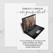 Virtual Wedding Save the Date Photo (Voorkant / Achterkant)