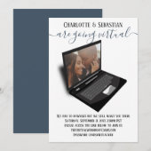 Virtual Wedding Save the Date Photo (Voorkant / Achterkant)