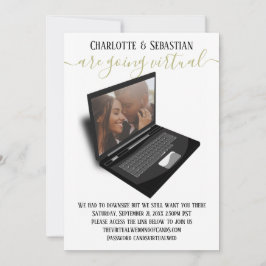 Virtual Wedding Save the Date Photo