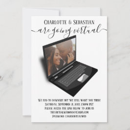 Virtual Wedding Save the Date Photo