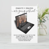 Virtual Wedding Save the Date Photo (Staand voorkant)