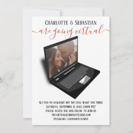 Virtual Wedding Save the Date Photo