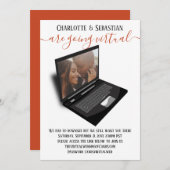 Virtual Wedding Save the Date Photo (Voorkant / Achterkant)