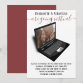 Virtual Wedding Save the Date Photo (Voorkant / Achterkant)