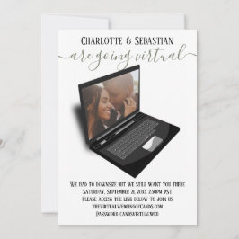 Virtual Wedding Save the Date Photo