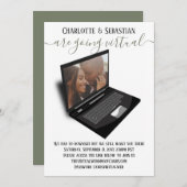 Virtual Wedding Save the Date Photo (Voorkant / Achterkant)