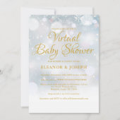 Virtual Winter Baby shower Sprinkle Kaart (Voorkant)