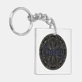 Virtue Charity Mandala Sleutelhanger (Voorkant Links)