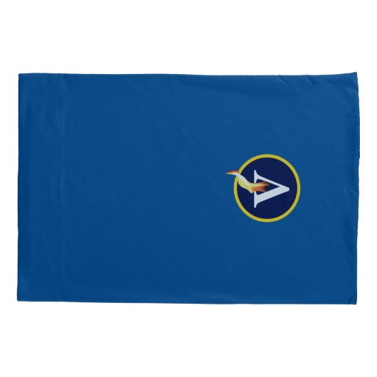 VIRTUE HEROES Characters Pillow Hoesje - blauw Kussensloop (Achterkant)