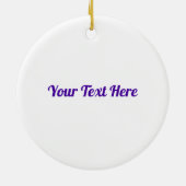 Virtue Hope Mandala Keramisch Ornament (Achterkant)