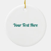 Virtue Truth Mandala Keramisch Ornament (Achterkant)