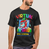 Virtueel 4e-gerangschikt nu Apple-masker laden ter T-shirt (Voorkant)