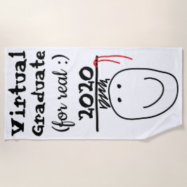 Virtueel Afstuderen voor echt Strandlaken