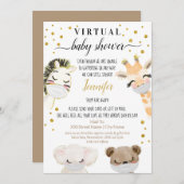 Virtueel Baby shower Kaart (Voorkant / Achterkant)