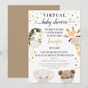 Virtueel Baby shower Kaart