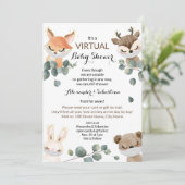 Virtueel Baby shower Kaart (Staand voorkant)