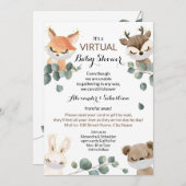 Virtueel Baby shower Kaart (Voorkant / Achterkant)