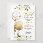 Virtueel Baby shower Kaart (Voorkant)