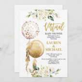 Virtueel Baby shower Kaart (Voorkant / Achterkant)