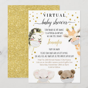 Virtueel Baby shower Kaart