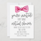 Virtueel Baby shower Kaart (Voorkant)