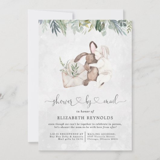 Virtueel Baby shower per e-mail Kaart (Voorkant)