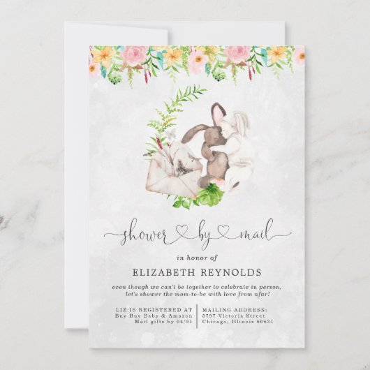 Virtueel Baby shower per e-mail Kaart (Voorkant)