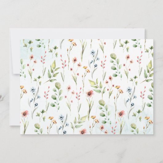 Virtueel Baby shower per e-mail Kaart (Achterkant)