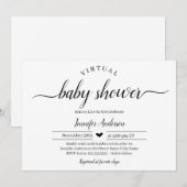 Virtueel Baby shower per post (Voorkant / Achterkant)