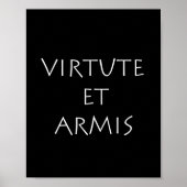 Virtueel en armis poster (Voorkant)