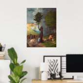Virtueel en vice - Lorenzo Lotto Fine Art Poster (Thuiskantoor)