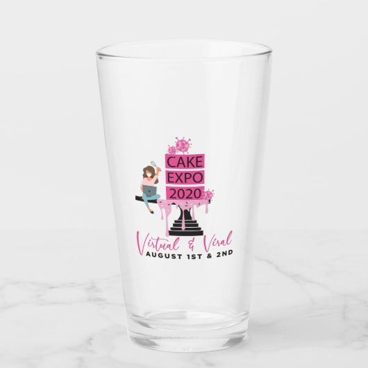 Virtueel en virtueel bier Glass Glas (Voorkant)