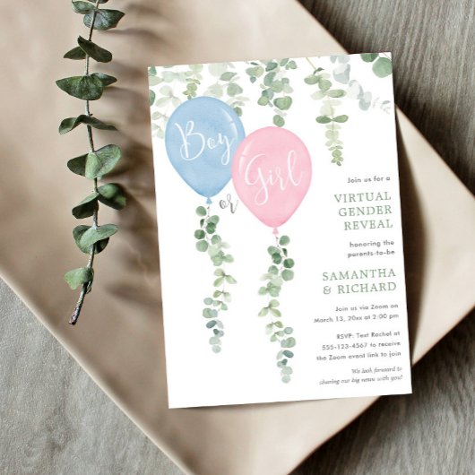 Virtueel geslacht onthult Moderne eucalyptusballon Kaart