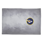 Virtueel Hoesje voor hertozen — Zilver/grijs Kussensloop (Achterkant)