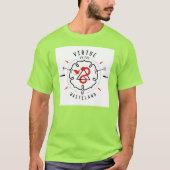 Virtueel in de Wasteland Baseball T T-shirt (Voorkant)