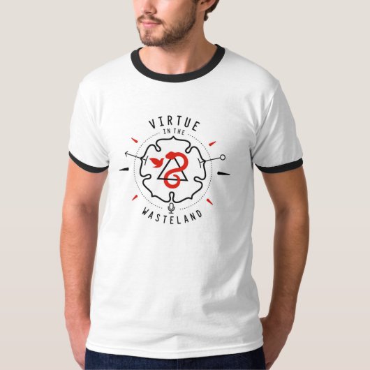 Virtueel in het Wasteland-Shirt T-shirt (Voorkant)