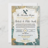 Virtueel reisthema baby shower-uitnodigingskaart kaart (Voorkant)