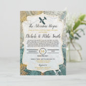 Virtueel reisthema baby shower-uitnodigingskaart kaart (Staand voorkant)