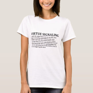 Virtueel signaleren t-shirt