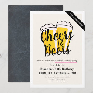 Virtueel verjaardagsfeestje van Cheers & Beers Kaart