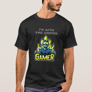Virtueel VR-gamingidee voor gamers T-shirt