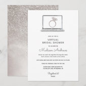 Virtueel Vrijgezellenfeest Kaart (Voorkant / Achterkant)