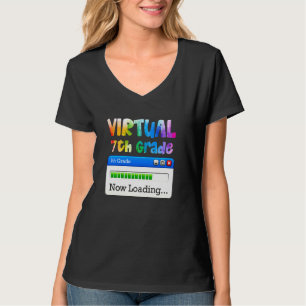 Virtuele 7de graad van de 7e Grade nu Lading terug T-shirt